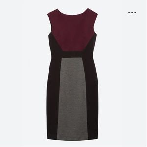 Figure-flattering back-zip size 4 Donna Morgan dress